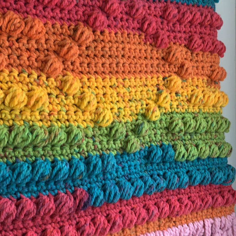 Rainbow wall hanging - Picture 2 of 6